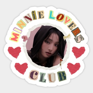 Minnie Lovers Club (G)-idle Sticker